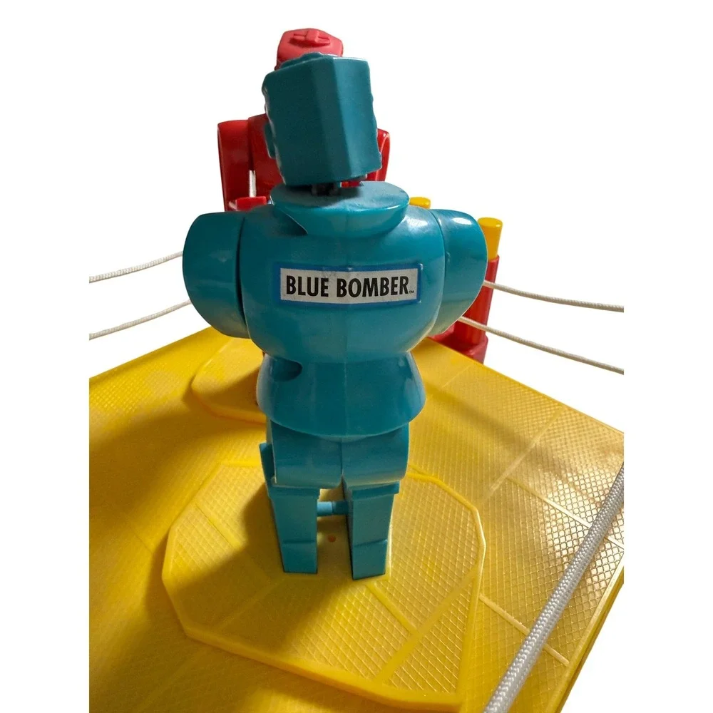 Mattel Rock em Sock em Robots Game 2001 Vintage Red Blue Boxing Retro y2k No Box